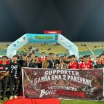 Suporter SMADA Parepare Antusias Saksikan Final Piala Gubernur 2026