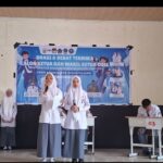 Tiga Kandidat Ketua OSIS SMKN 1 Pangkep Adu Gagasan